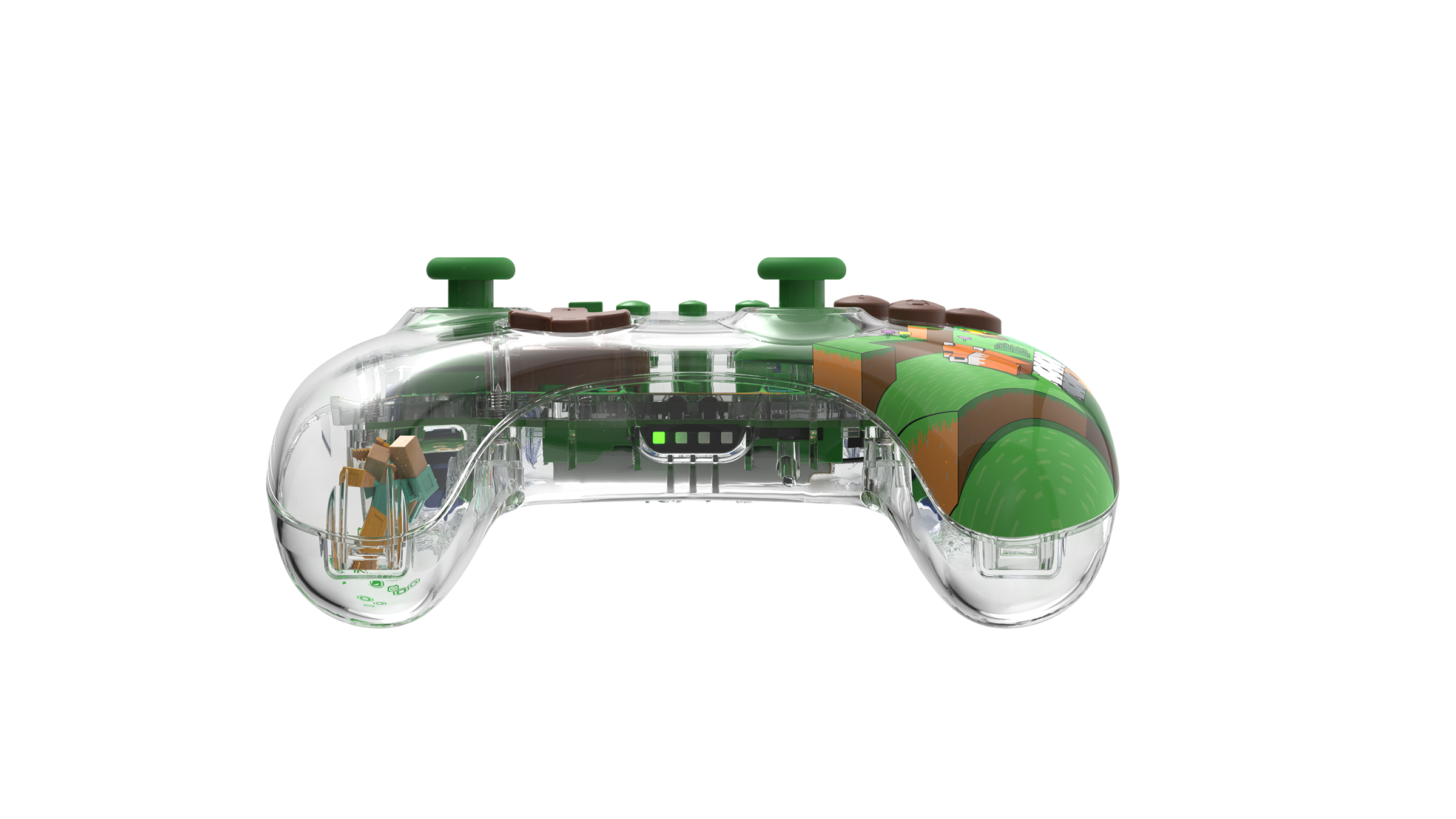 Controller - PDP REALMz Wireless-ontroller: Minecraft Forest Biome - Nintendo Switch - Image 4