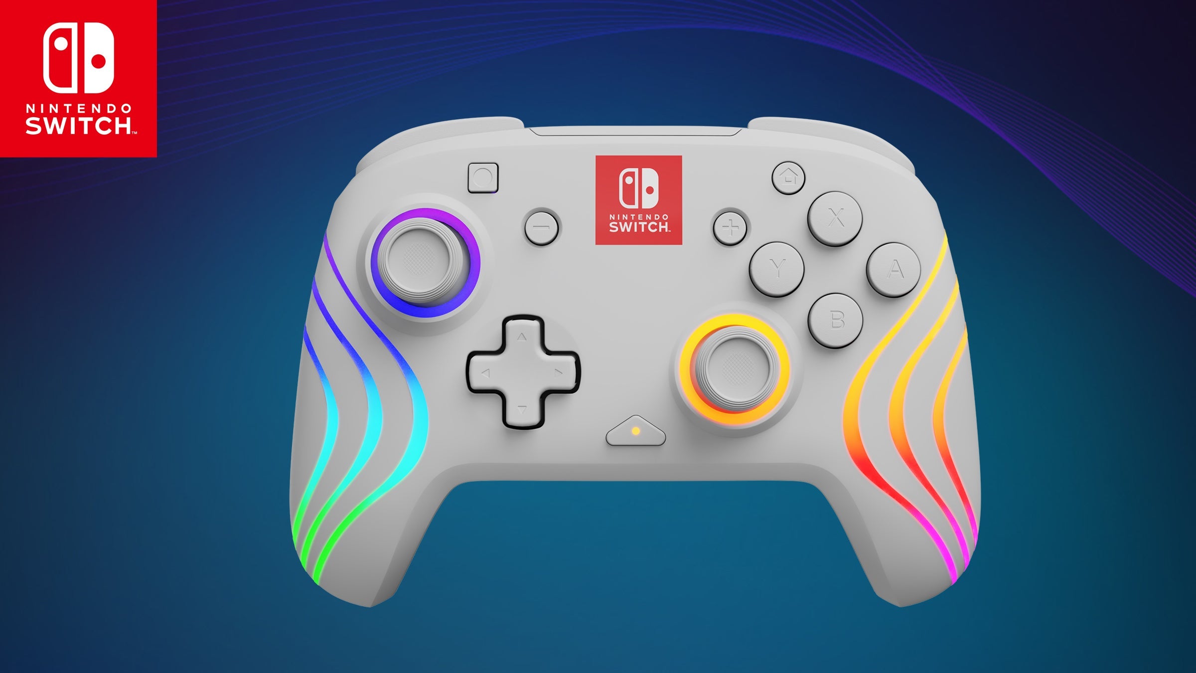 Controller - PDP Afterglow Wave Wireless-ontroller - Nintendo Switch