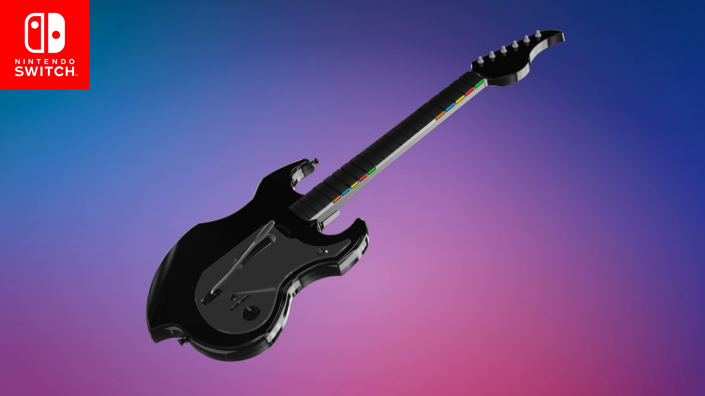 Controller - PDP Riffmaster Wireless Guitar-ontroller - Nintendo Switch