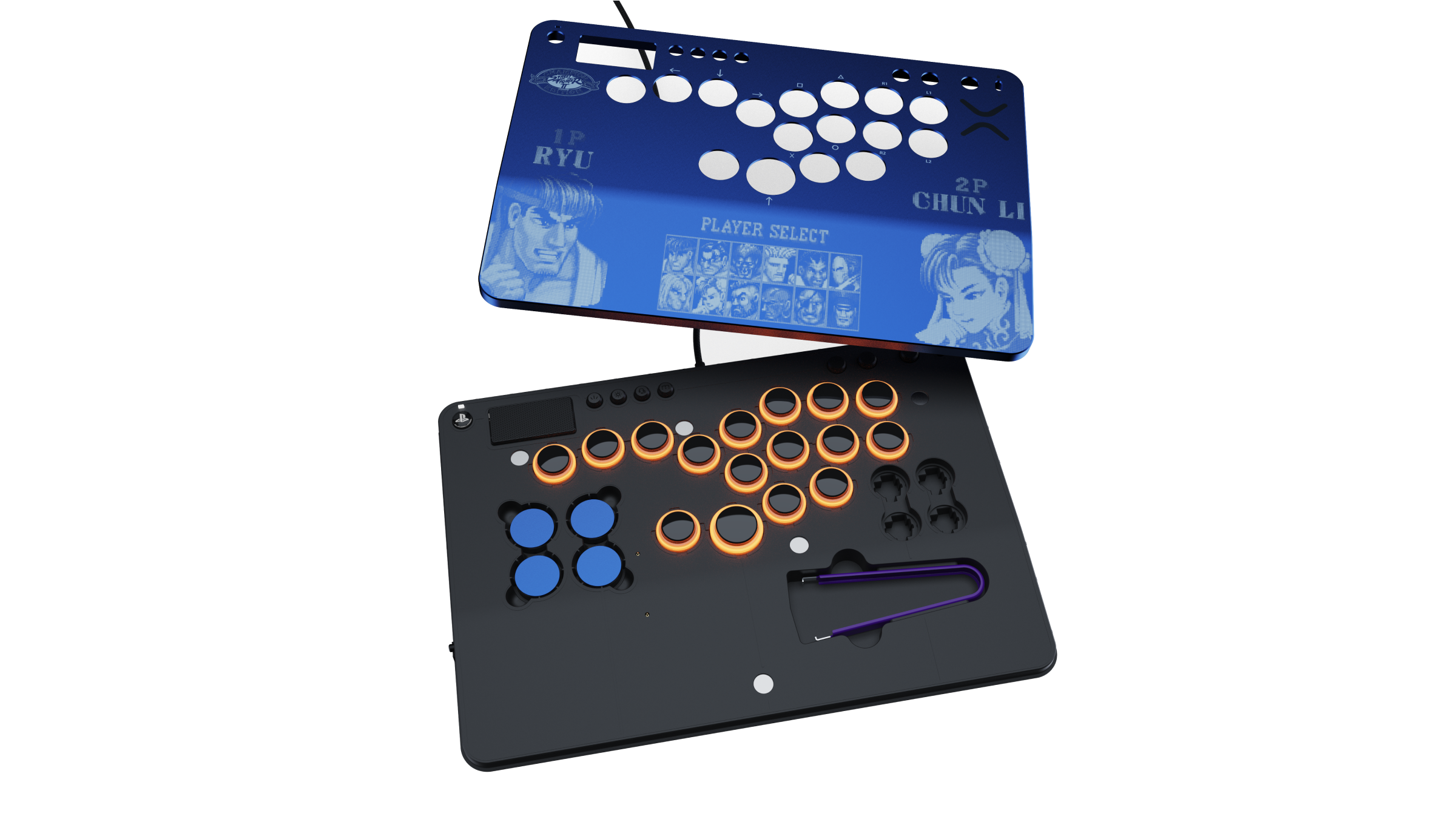 Arcade Stick - Victrix Pro KO Leverless Fight Stick - Street Fighter II:-hampion Edition - Image 5